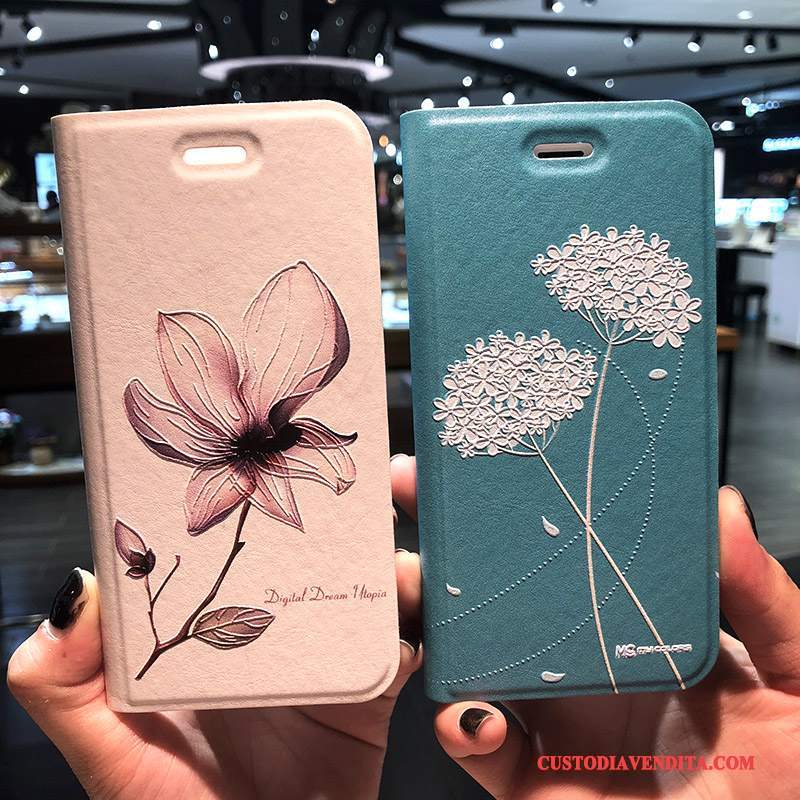 Custodia iPhone 8 Silicone Anti-caduta Tendenza, Cover iPhone 8 Rosa Morbido