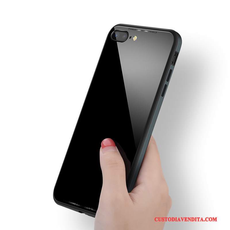 Custodia iPhone 8 Silicone Telefono Vetro, Cover iPhone 8 Nuovo Tutto Incluso