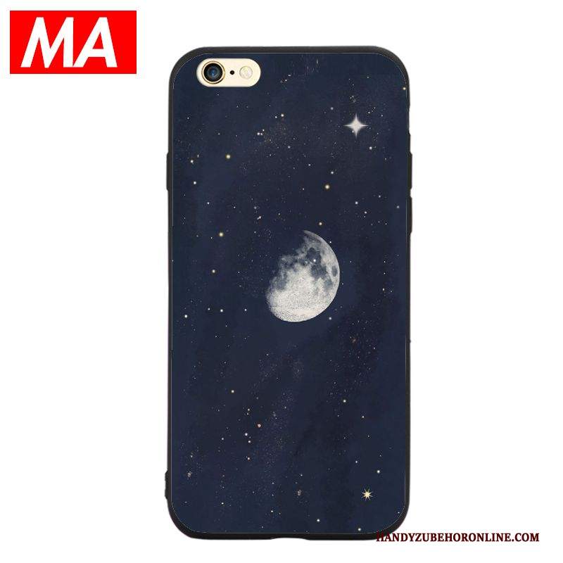 Custodia iPhone Se 2020 Creativo Semplicitelefono, Cover iPhone Se 2020 Silicone Tendenza Nero