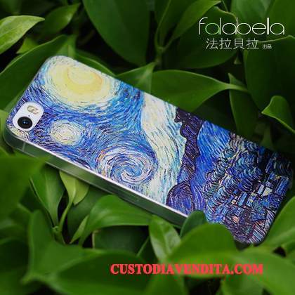 Custodia iPhone Se Silicone Telefono Tendenza, Cover iPhone Se Goffratura Morbido Anti-caduta