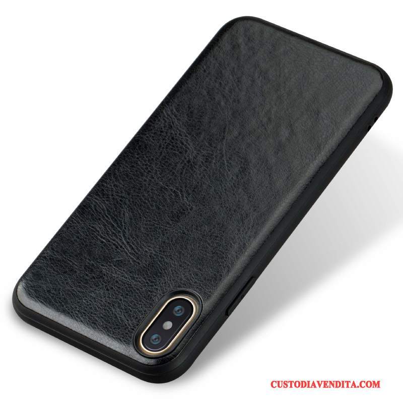 Custodia iPhone X Pelle Sottile Tutto Incluso, Cover iPhone X Protezione Radiantetelefono