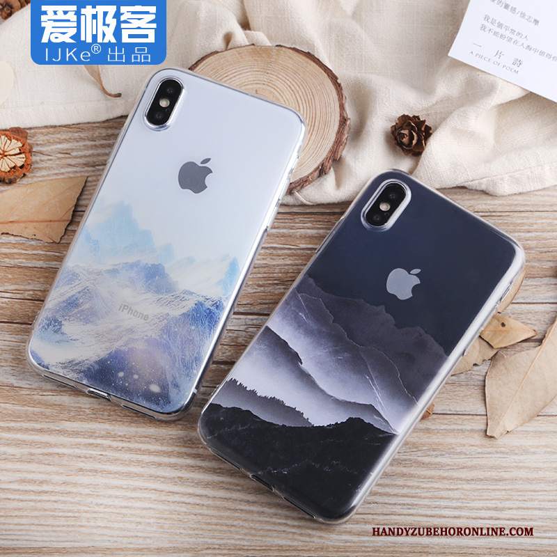 Custodia iPhone Xs Creativo Gasbag Bianco, Cover iPhone Xs Di Personalità Tendenza