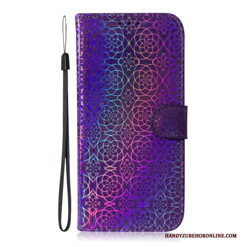 Custodia in pelle Samsung Galaxy A51 5G Colore Puro