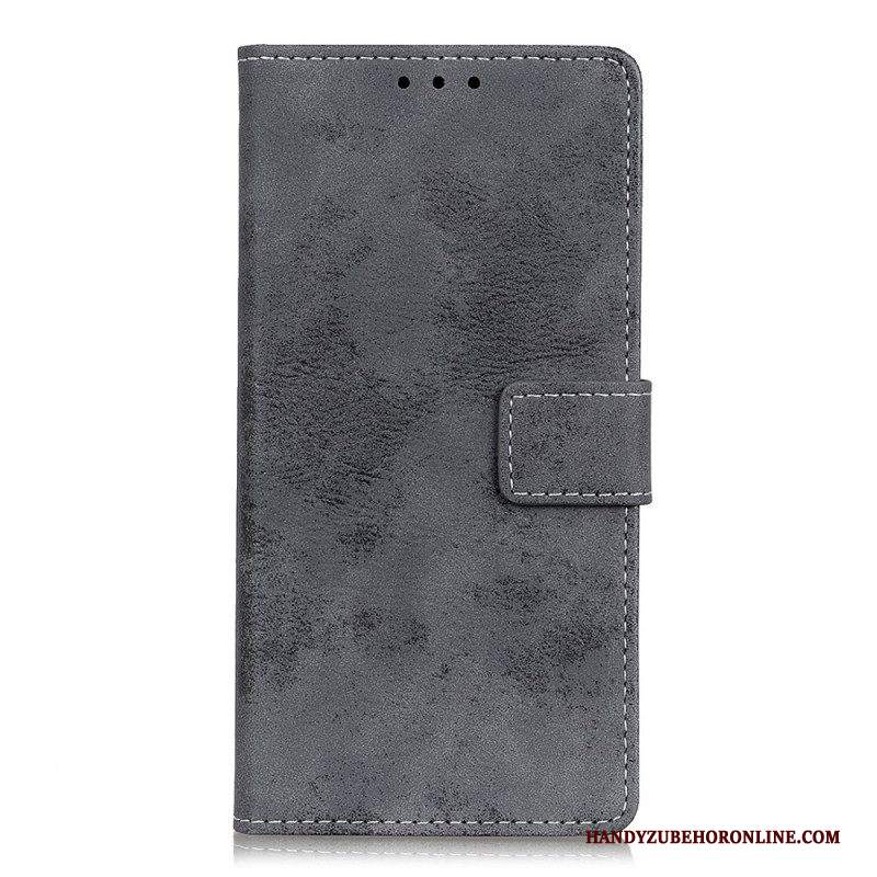 Custodia in pelle Samsung Galaxy M32 Ecopelle Vintage