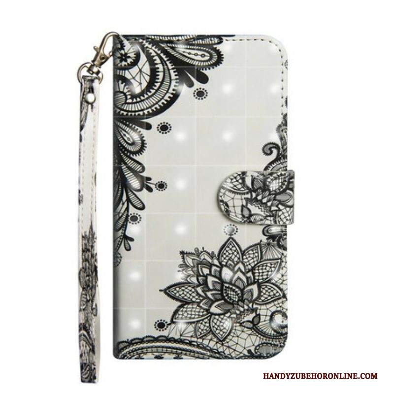 Custodia in pelle Samsung Galaxy S20 Plus / S20 Plus 5G Pizzo Elegante