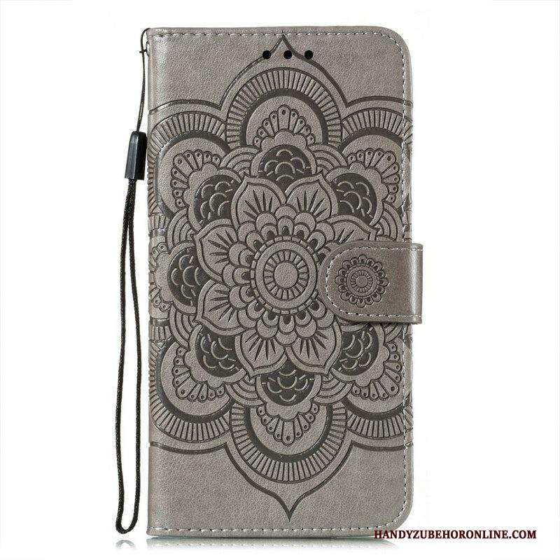 Custodia in pelle Samsung Galaxy S21 Plus 5G Mandala Completo