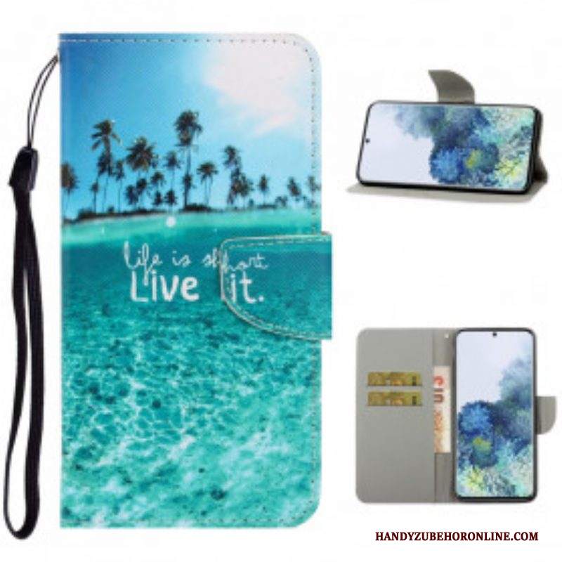 Custodia in pelle Samsung Galaxy S21 Ultra 5G Vivilo Al Cordino