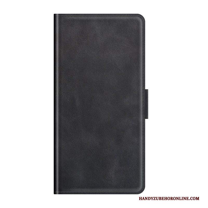 Custodia in pelle Samsung Galaxy S22 Plus 5G Folio Cover Design A Doppia Patta