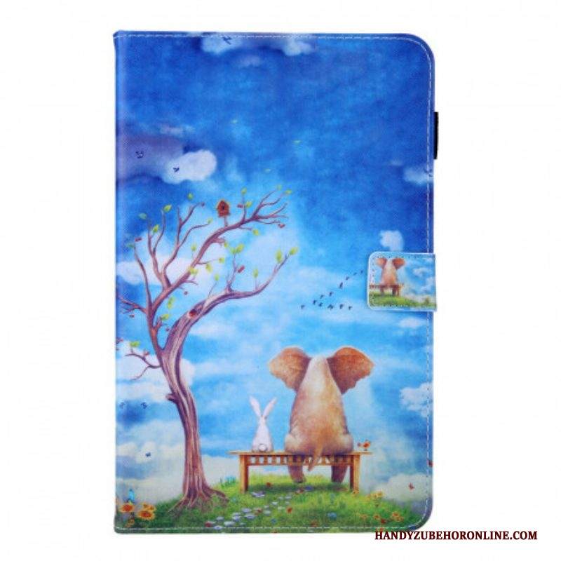 Custodia in pelle Samsung Galaxy Tab A8 (2021) Amici