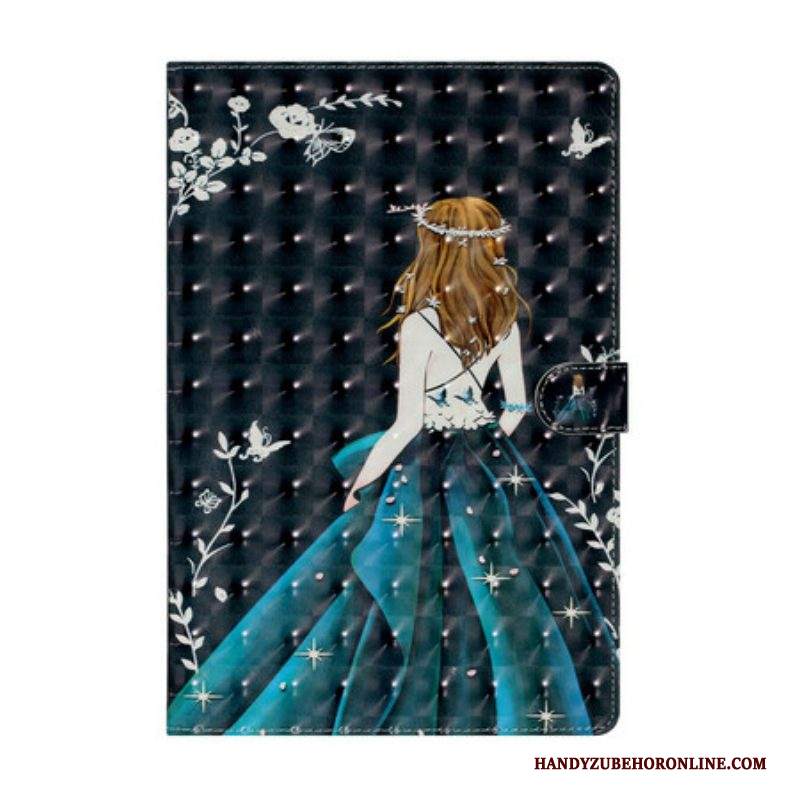 Custodia in pelle Samsung Galaxy Tab S8 Plus / Tab S7 Plus Signorina