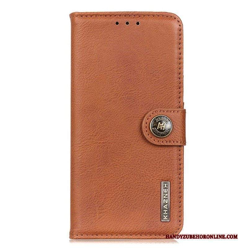 Custodia in pelle Sony Xperia 1 IV Similpelle Khazneh