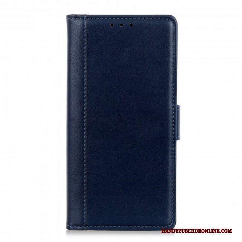 Custodia in pelle Sony Xperia 5 III Stile Classico In Pelle