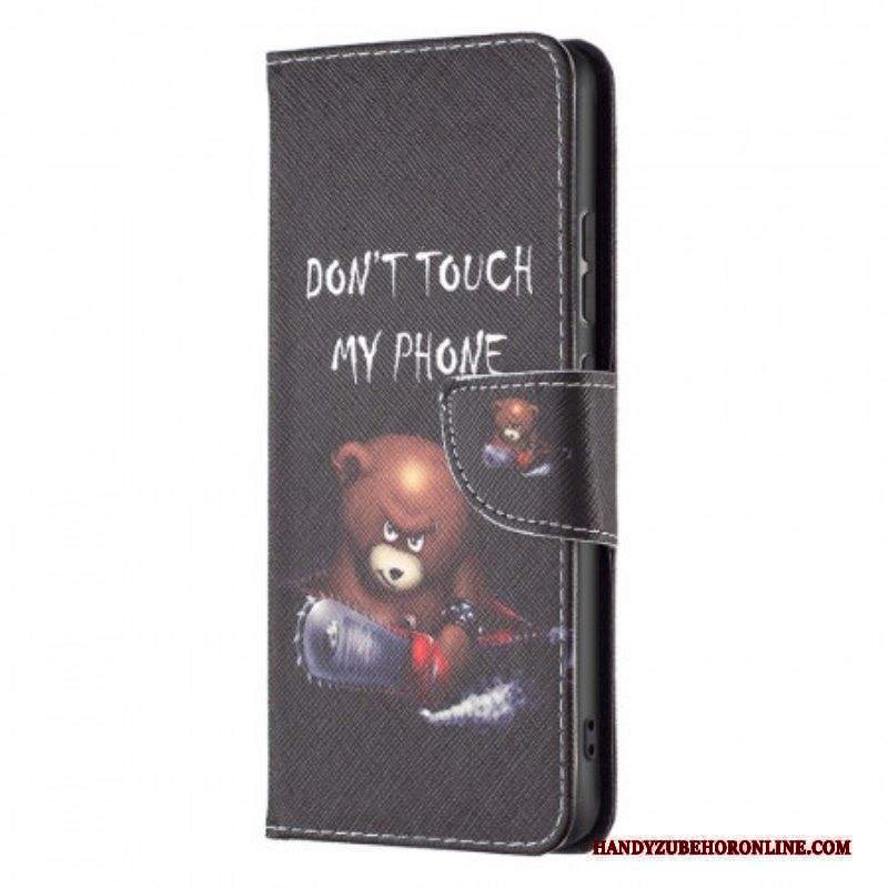 Custodia in pelle Xiaomi 12 / 12X Orso Pericoloso