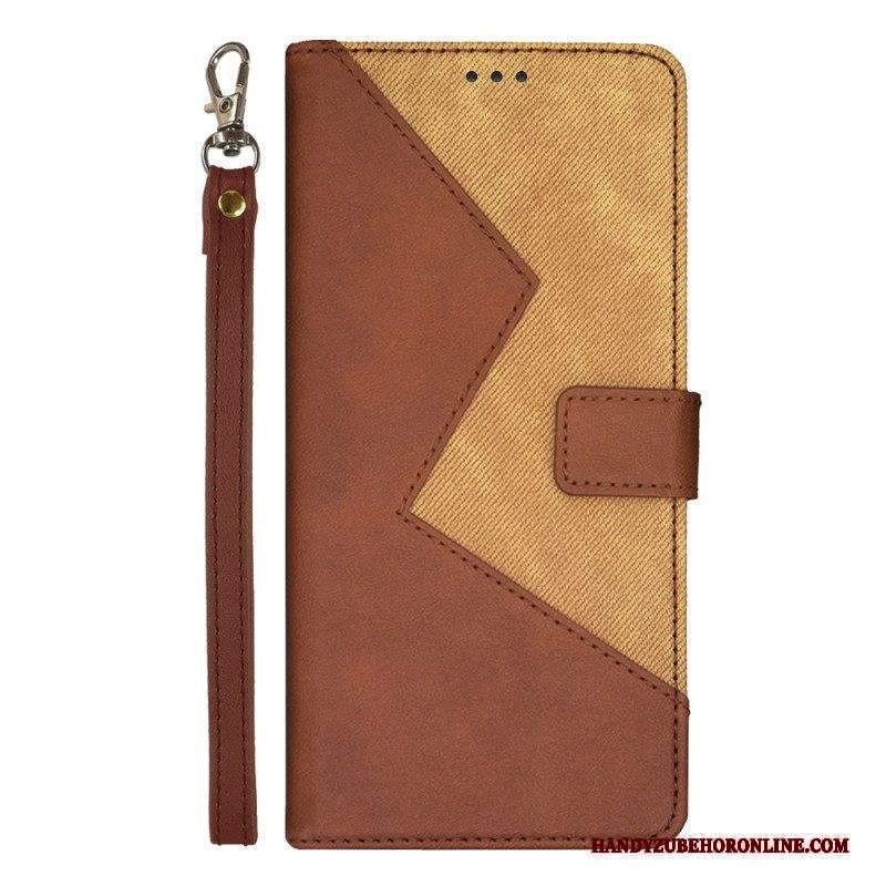 Custodia in pelle Xiaomi 13 Lite Bicolore Idewei