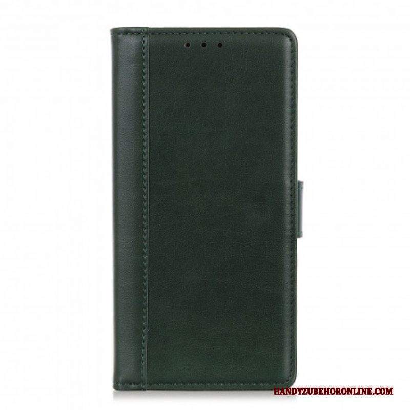 Custodia in pelle Xiaomi Redmi Note 10 5G Stile In Pelle