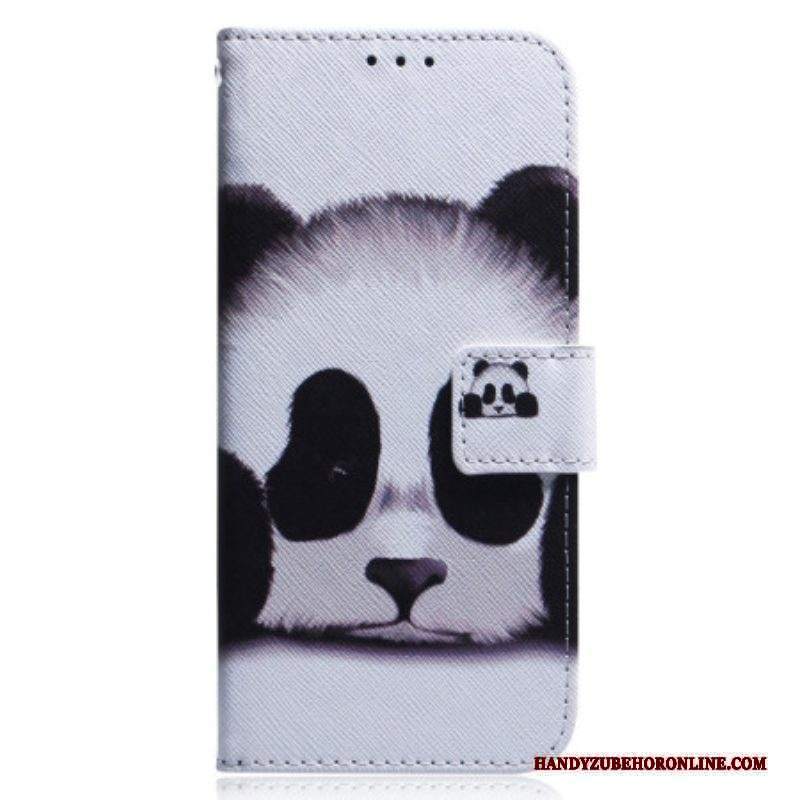 Custodia in pelle Xiaomi Redmi Note 12 4G Panda