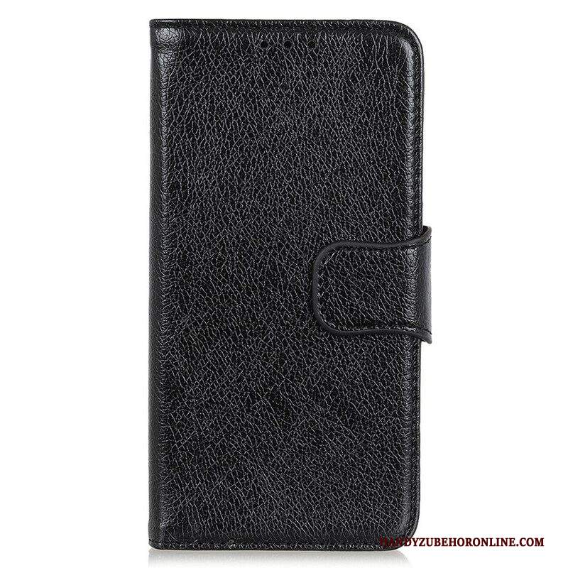 Custodia in pelle iPhone 13 Pro Crosta Di Nappa