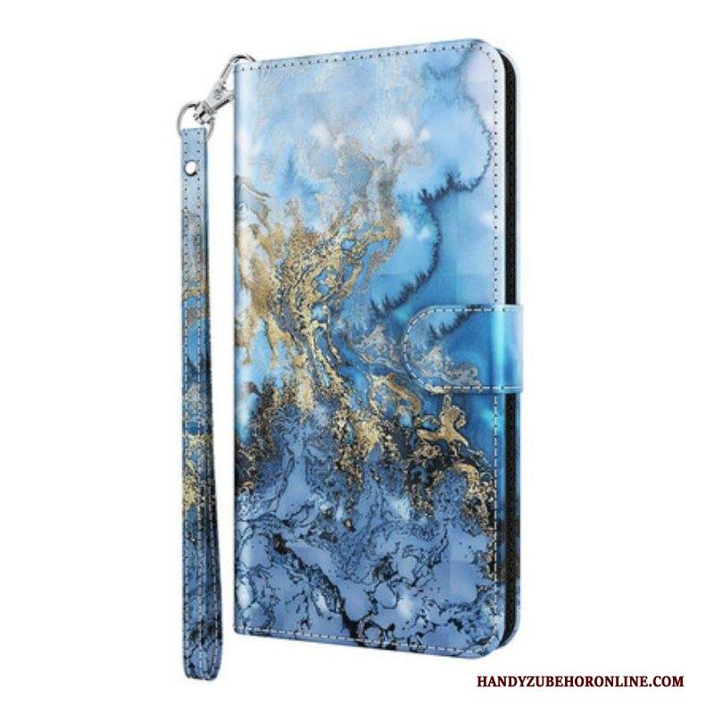 Custodia in pelle iPhone 13 Pro Gradiente Glitterato