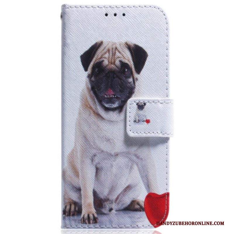 Custodia in pelle iPhone 15 Carlino