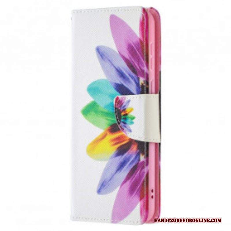 Folio Cover Huawei P50 Fiore Dell'acquerello