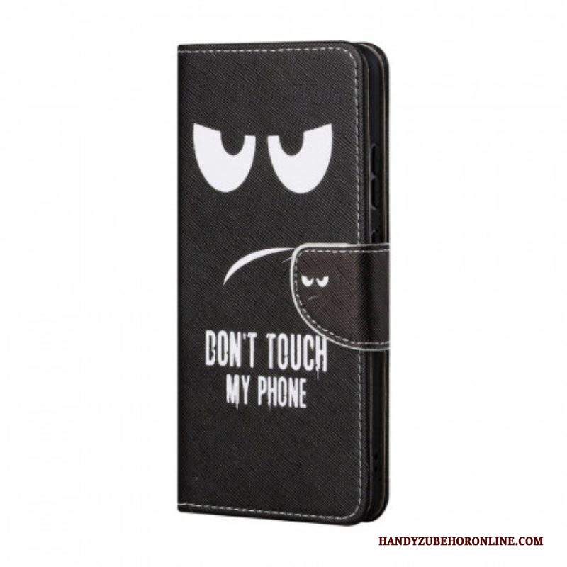 Folio Cover Samsung Galaxy A13 5G / A04s Non Toccare Il Mio Telefono