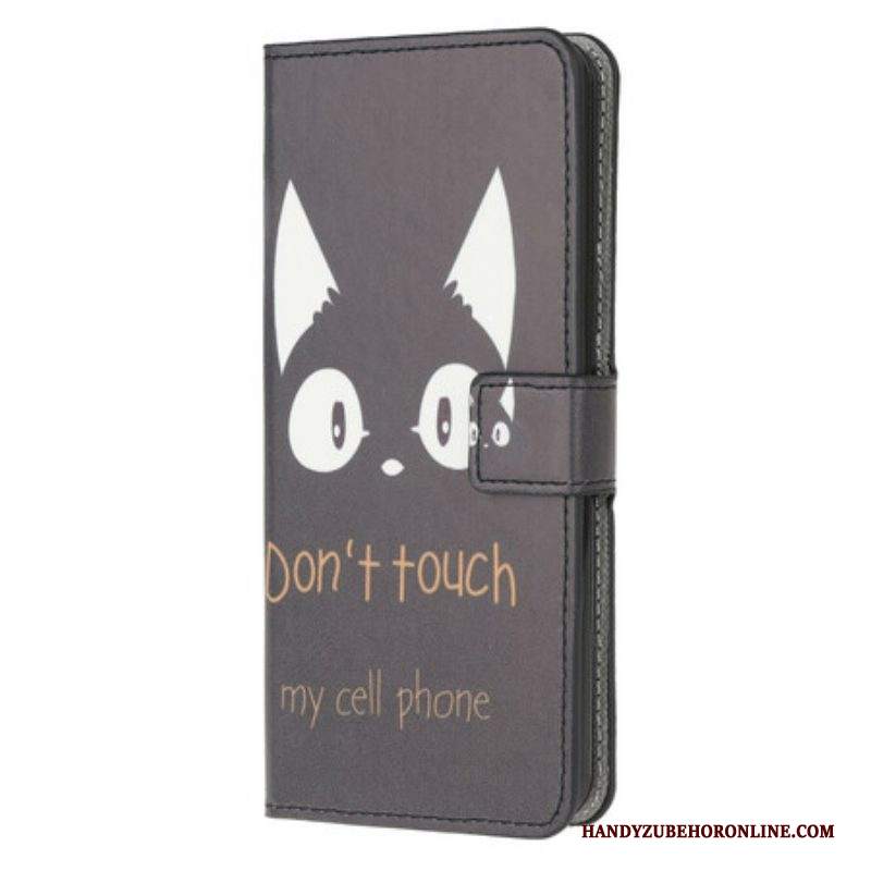 Folio Cover Samsung Galaxy A52 4G / A52 5G / A52s 5G Non Toccare Il Mio Cellulare