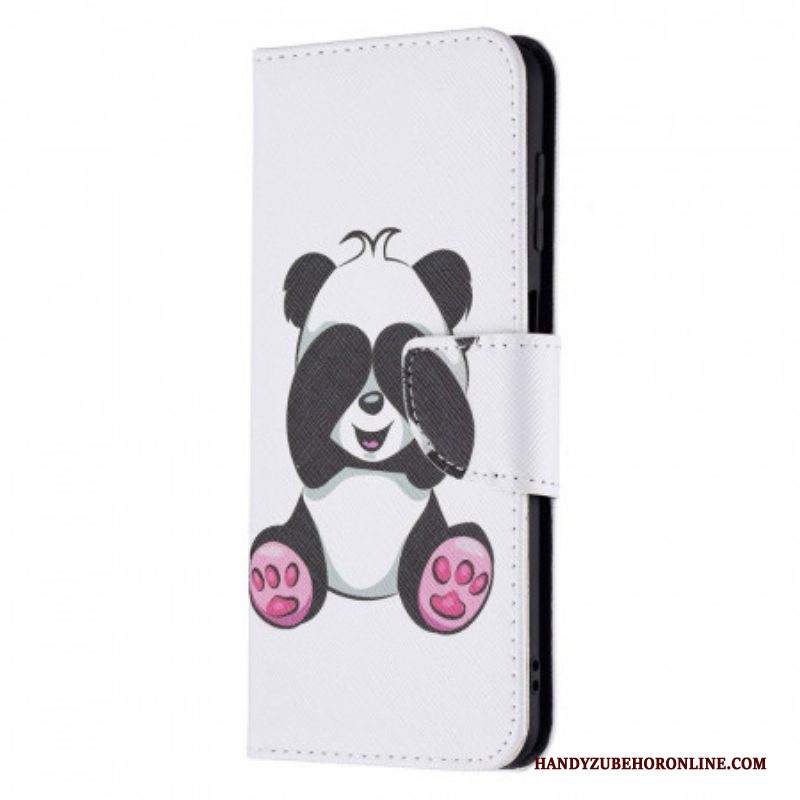 Folio Cover Samsung Galaxy M32 Divertimento Panda