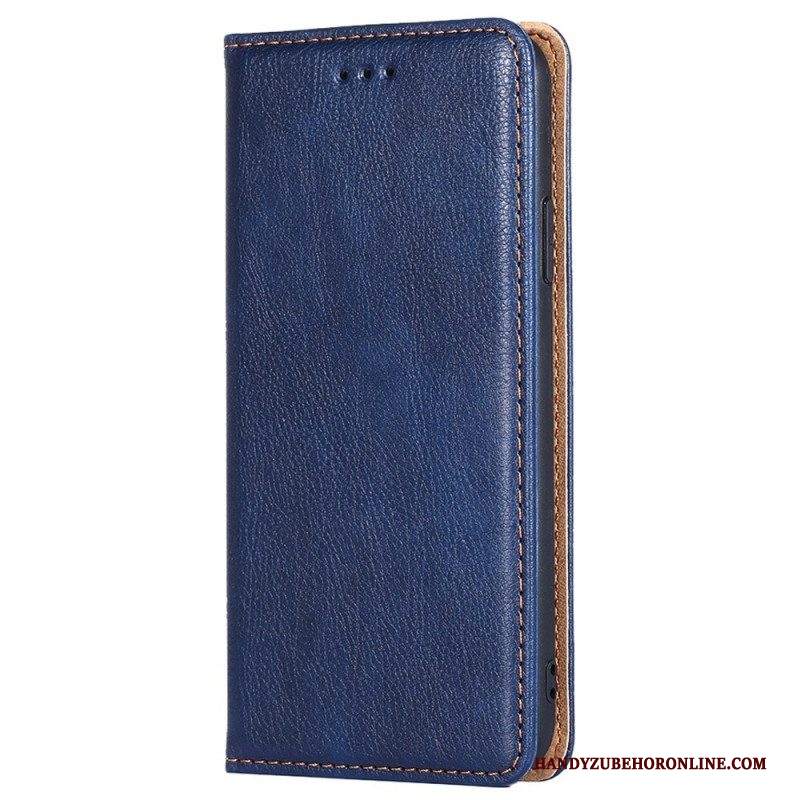 Folio Cover Samsung Galaxy M53 5G Custodia in pelle Ecopelle Retrò