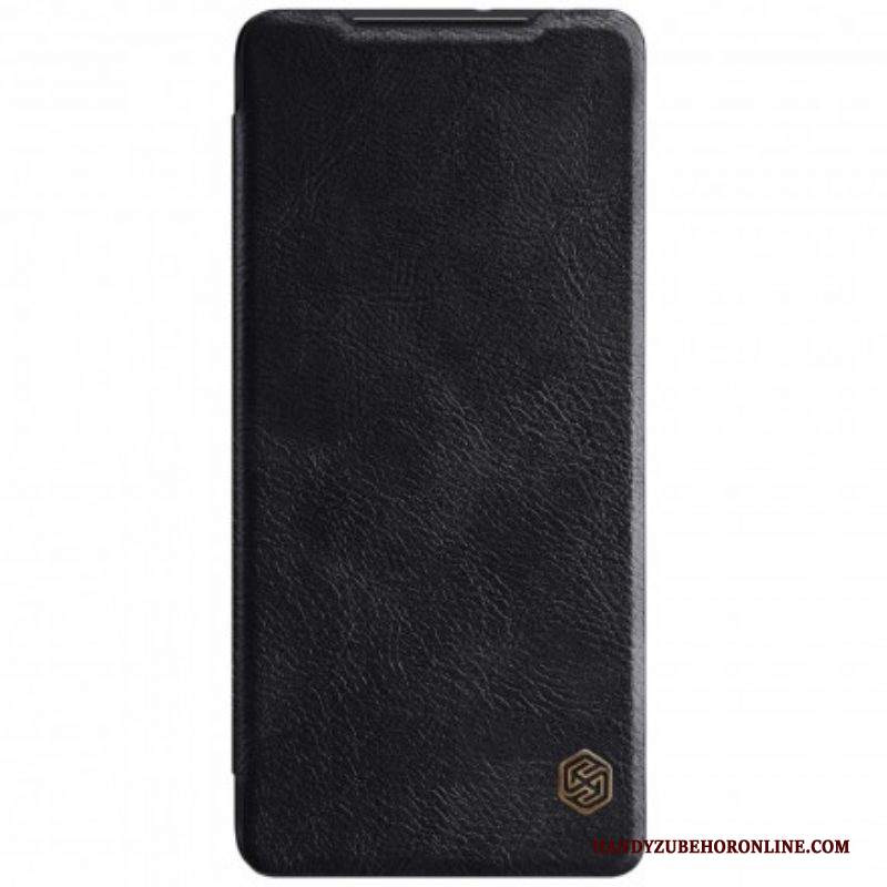 Folio Cover Samsung Galaxy S21 Ultra 5G Custodia in pelle Serie Nillkin Qin