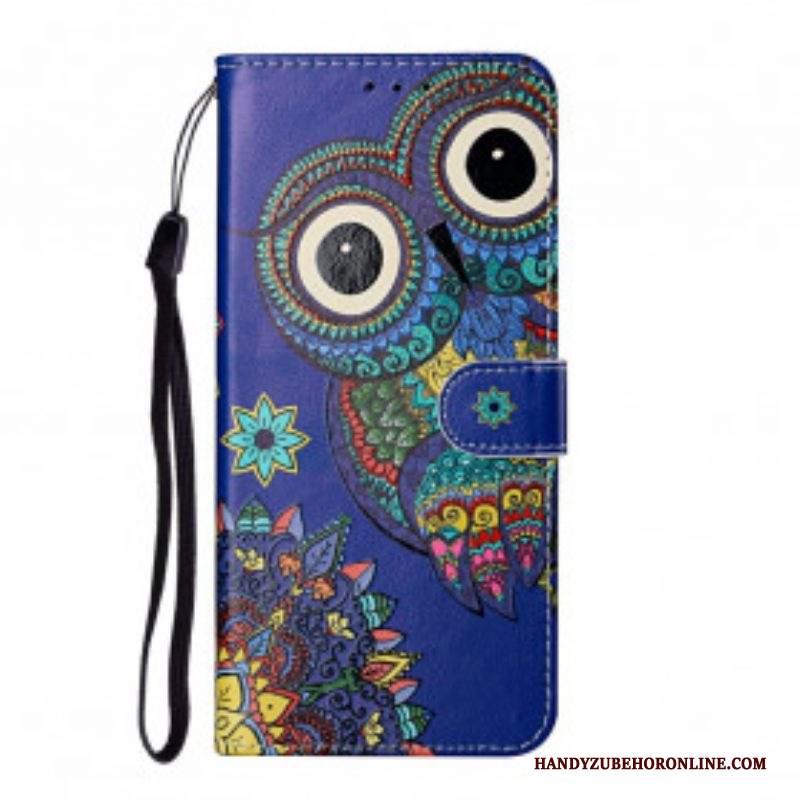 Folio Cover Samsung Galaxy S21 Ultra 5G Gufo In Mandala
