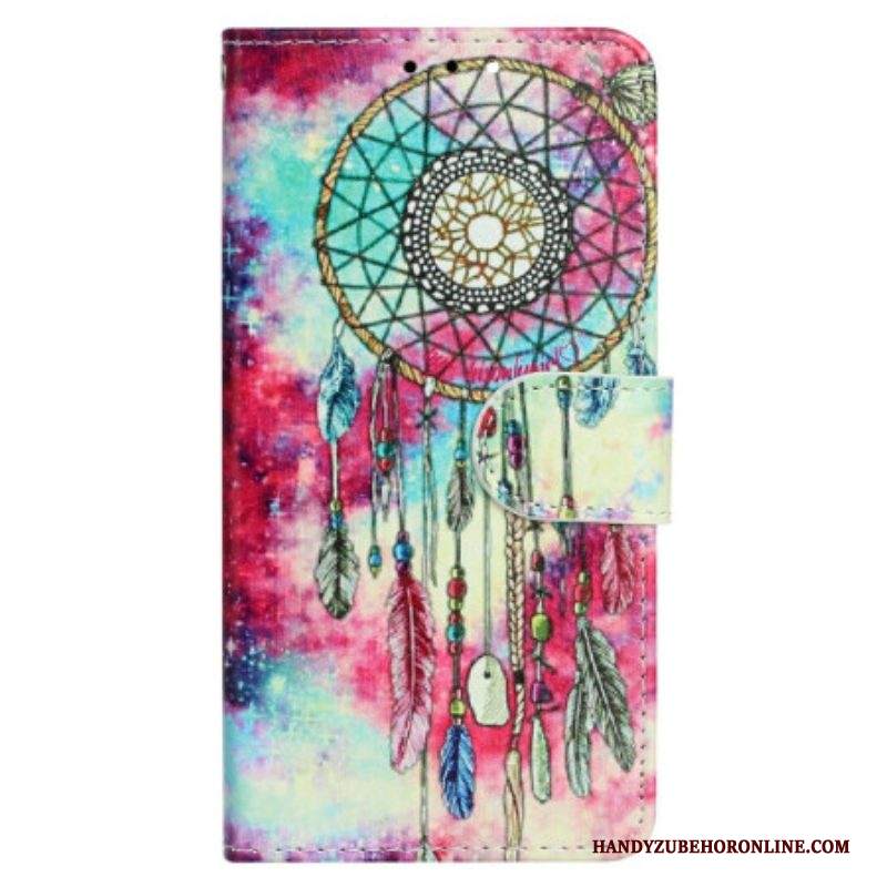 Folio Cover Samsung Galaxy S23 Ultra 5G Cacciatore Di Sogni