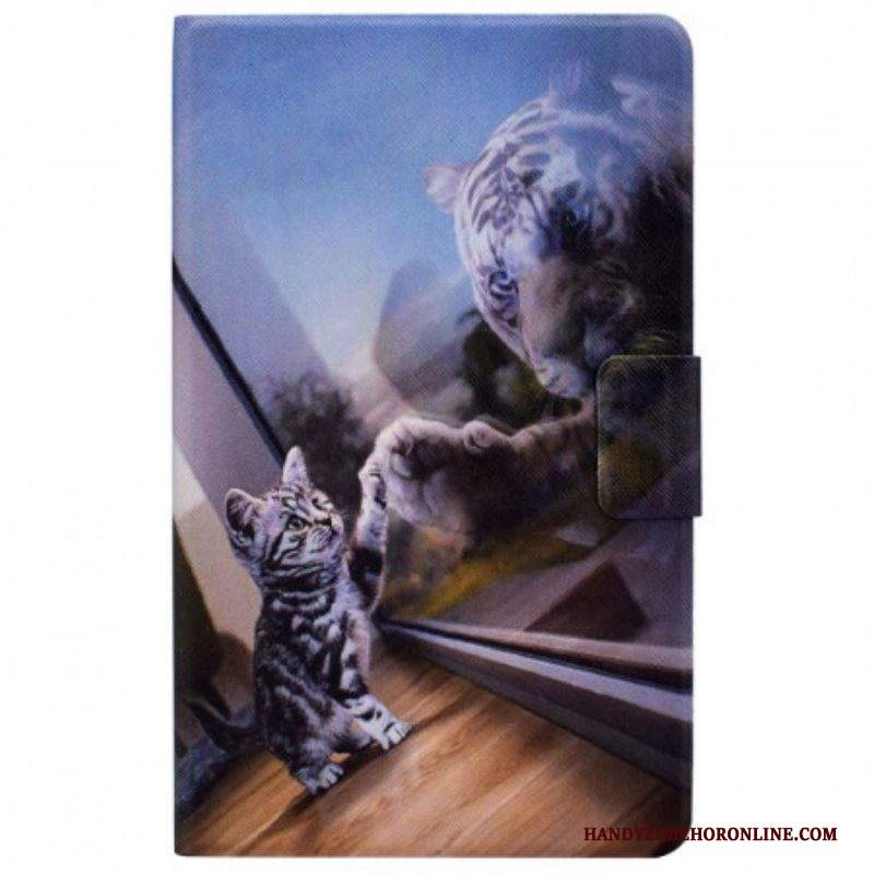 Folio Cover Samsung Galaxy Tab A8 (2021) Il Sogno Del Gattino