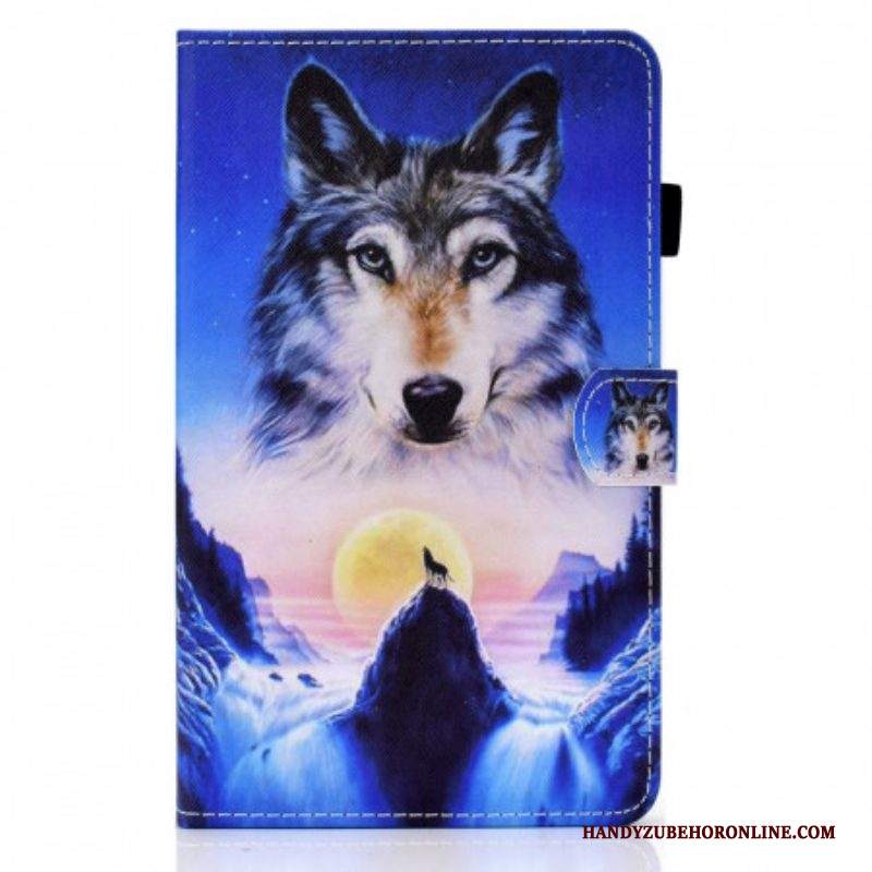 Folio Cover Samsung Galaxy Tab A8 (2021) Lupo Di Montagna