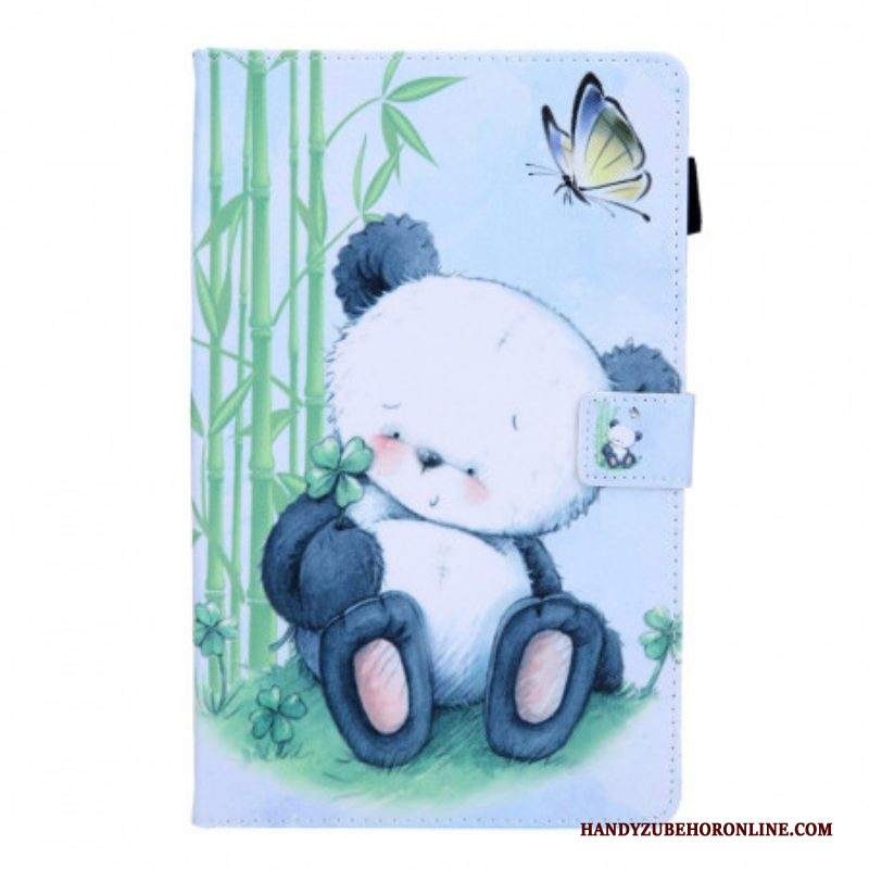Folio Cover Samsung Galaxy Tab A8 (2021) Panda In Natura