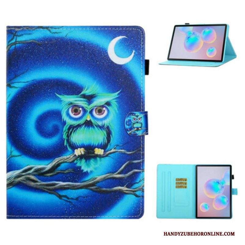 Folio Cover Samsung Galaxy Tab S8 / Tab S7 Gufo Divertente