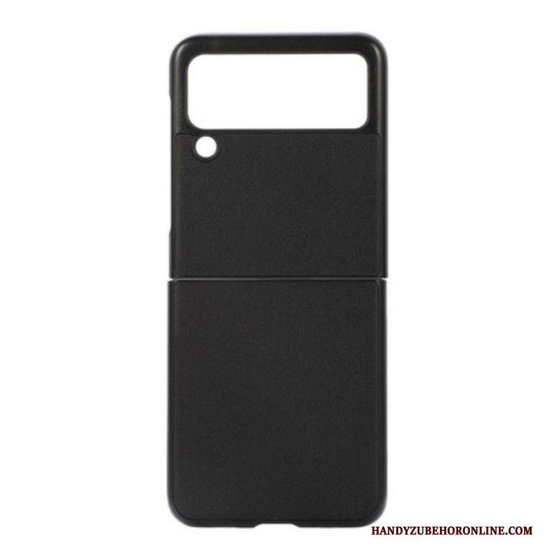 Folio Cover Samsung Galaxy Z Flip 3 5G Custodia in pelle Vera Pelle