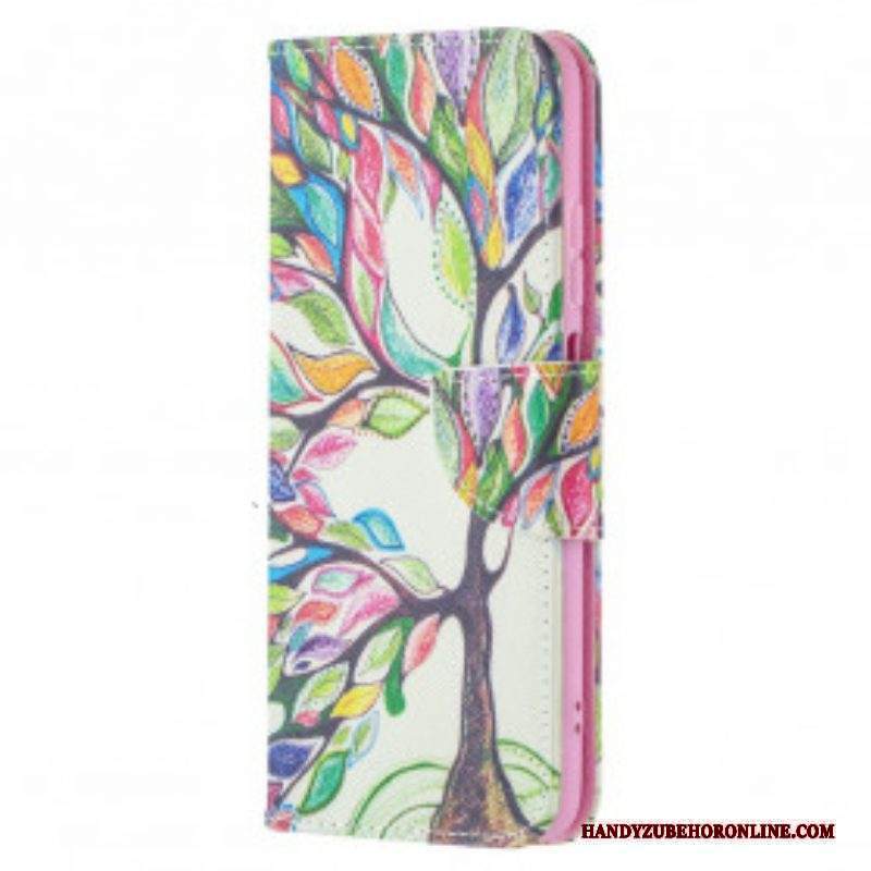 Folio Cover Xiaomi Redmi Note 10 / 10S Albero Colorato
