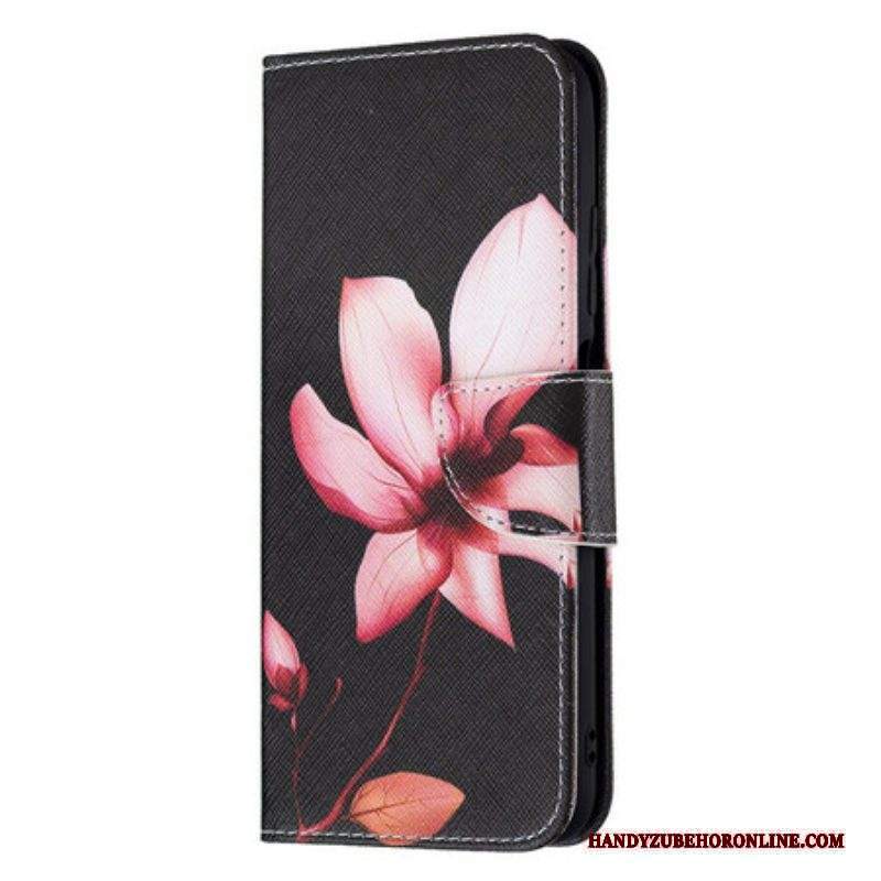 Folio Cover Xiaomi Redmi Note 10 5G Fiore Rosa