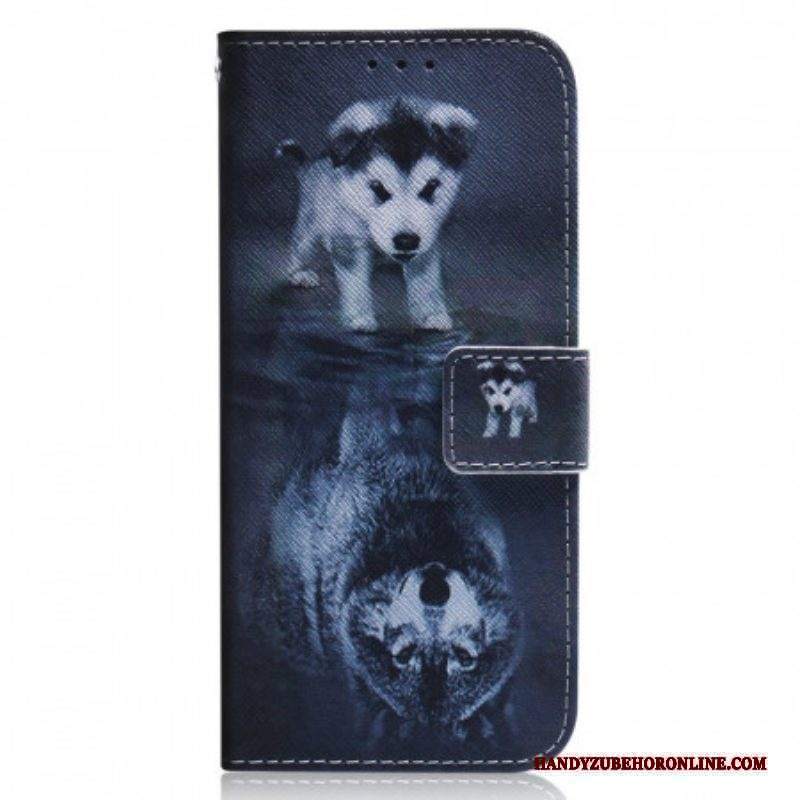 Folio Cover Xiaomi Redmi Note 11 / 11S Ernesto Il Lupo