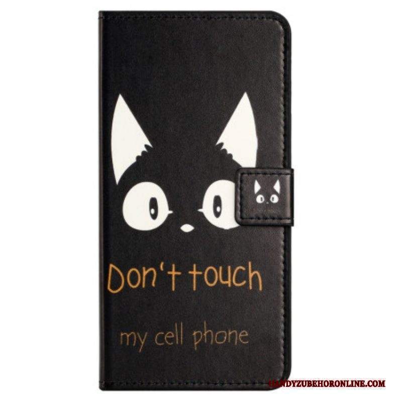 Folio Cover Xiaomi Redmi Note 12 4G Non Toccare Il Mio Cellulare
