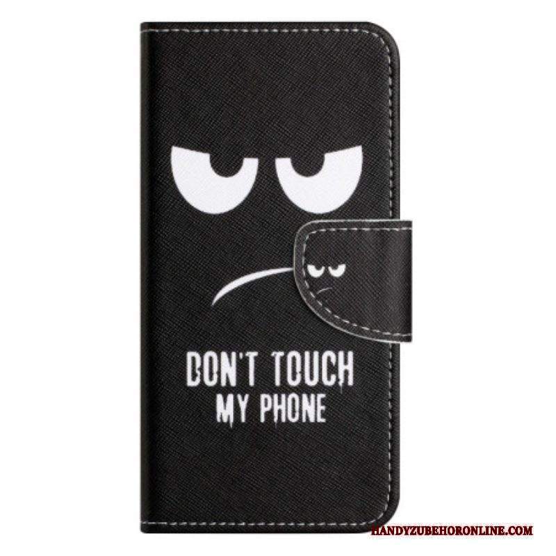 Folio Cover Xiaomi Redmi Note 12 5G Non Toccare Il Mio Telefono