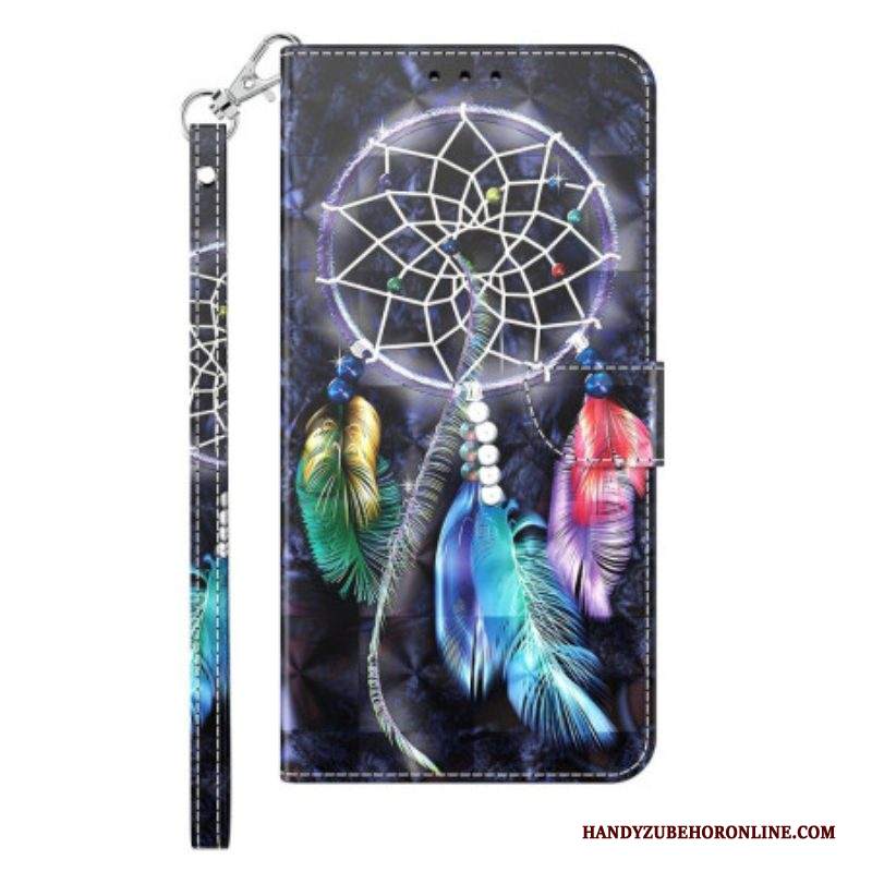 Folio Cover iPhone 14 Cinghia Acchiappasogni