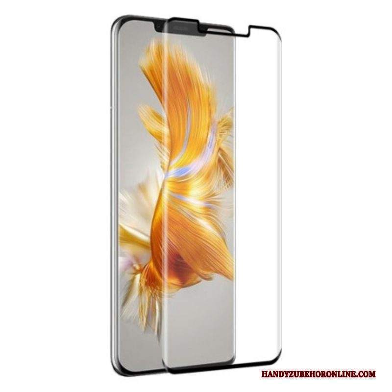 Proteggi Schermo In Vetro Temperato Con Bordo Nero Per Huawei Mate 50 Pro
