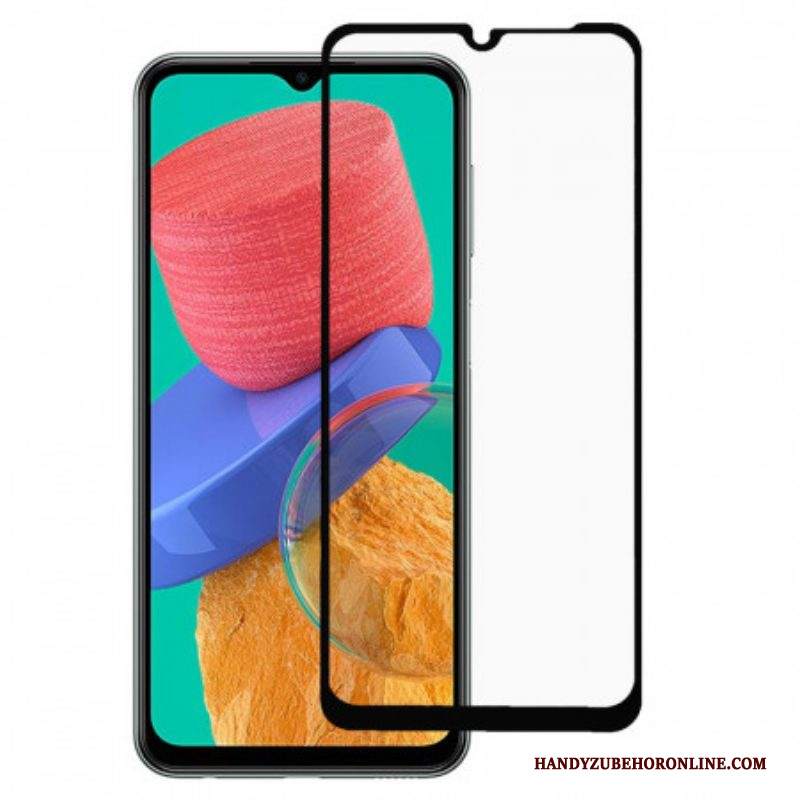 Proteggi Schermo In Vetro Temperato Con Bordo Nero Per Samsung Galaxy M33 5G