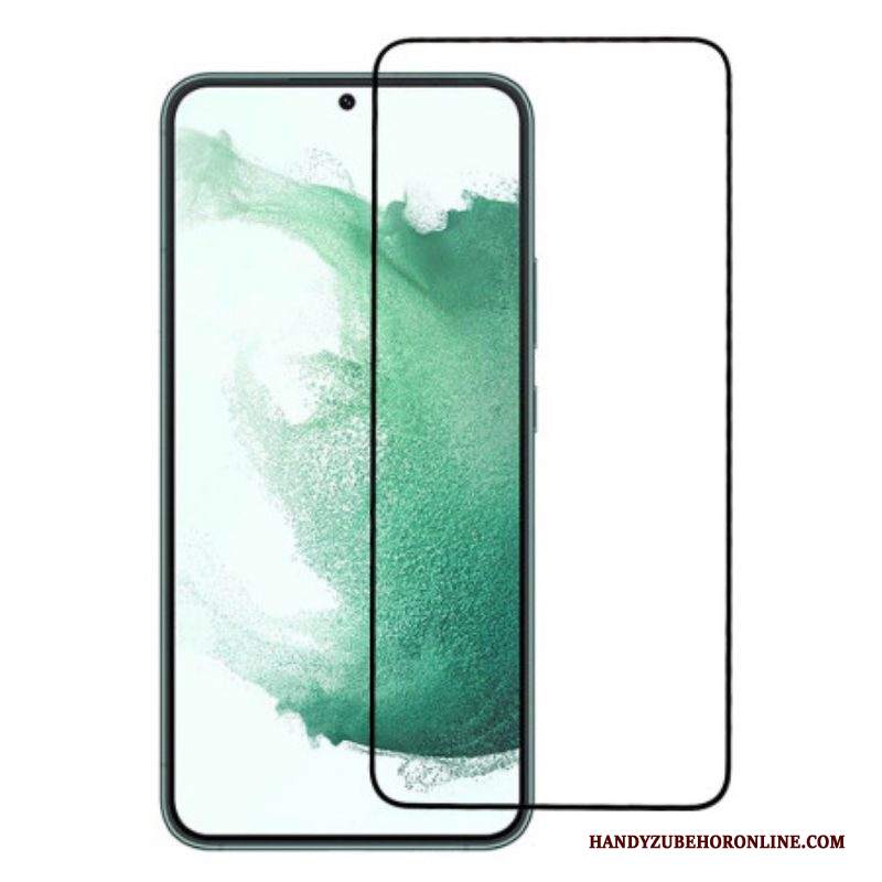 Proteggi Schermo In Vetro Temperato Con Bordo Nero Per Samsung Galaxy S23 Plus 5G